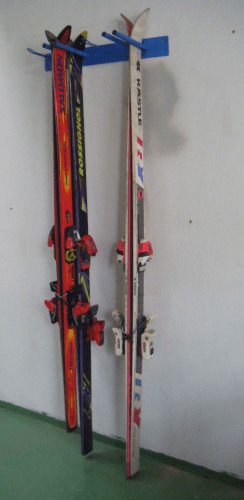 Guarda Esquís pared 4 pares